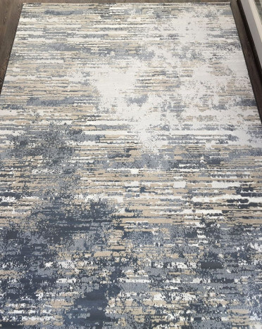 Ковер бельгийский 12187505 Piazzo Medici (Полипропилен, синий)