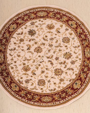 Ковер монгольский 6C2243-3 Hunnu (Шерсть, кремовый)