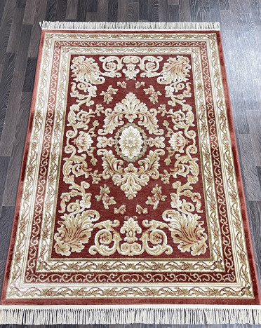 Ковер бельгийский 5052498220 KUNDUZ (Вискоза, красный)