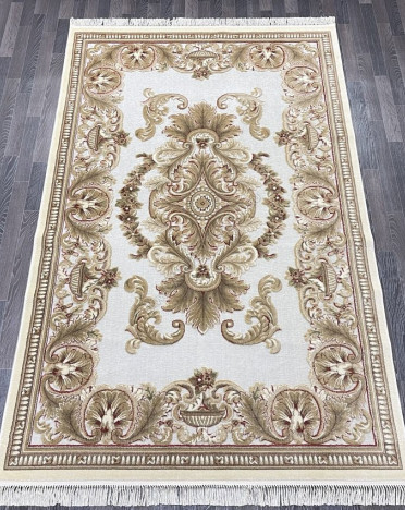 Ковер бельгийский 5060498440 KUNDUZ (Вискоза, кремовый)