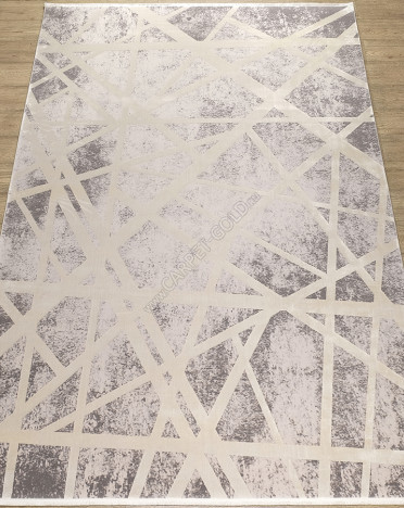 Ковер турецкий MB07C Elexus Olimpos (Бамбуковый шелк, серый)