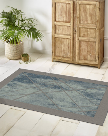 Ковер бельгийский 1025c477012 Lana (Вискоза - Шерсть, серый)