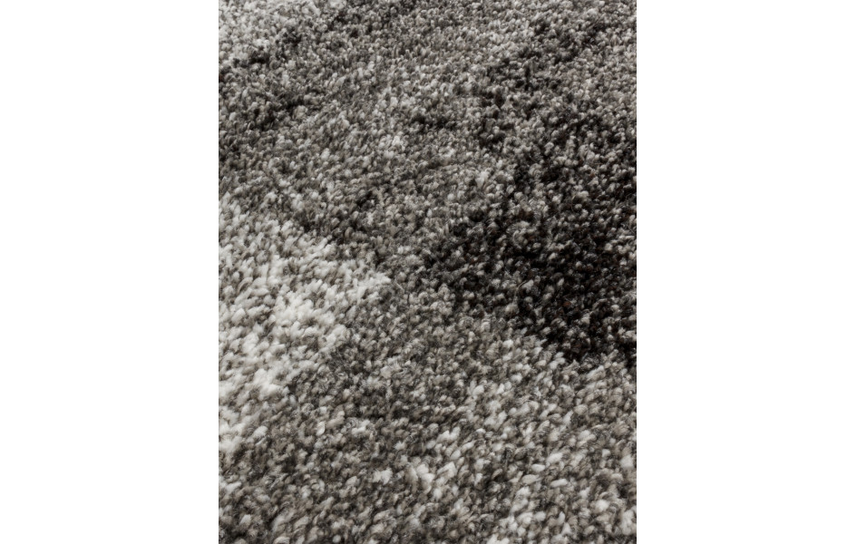 Пушистый серый ковер T635 - GRAY коллекция PLATINUM