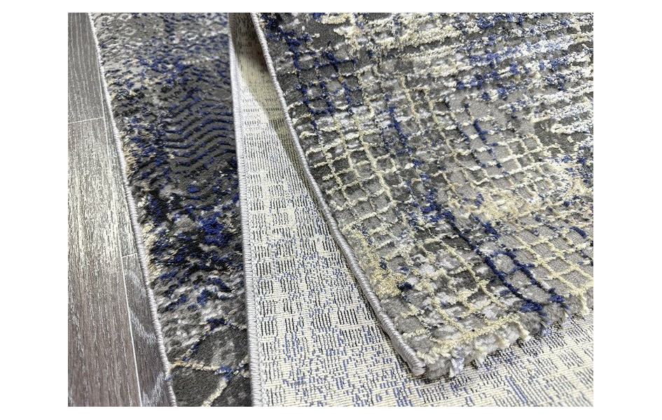 A2396A_IVORY / BLUE Lisa