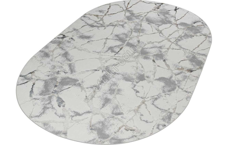 38898A OVAL GREY FLS / BEIGE FLS Olimpos