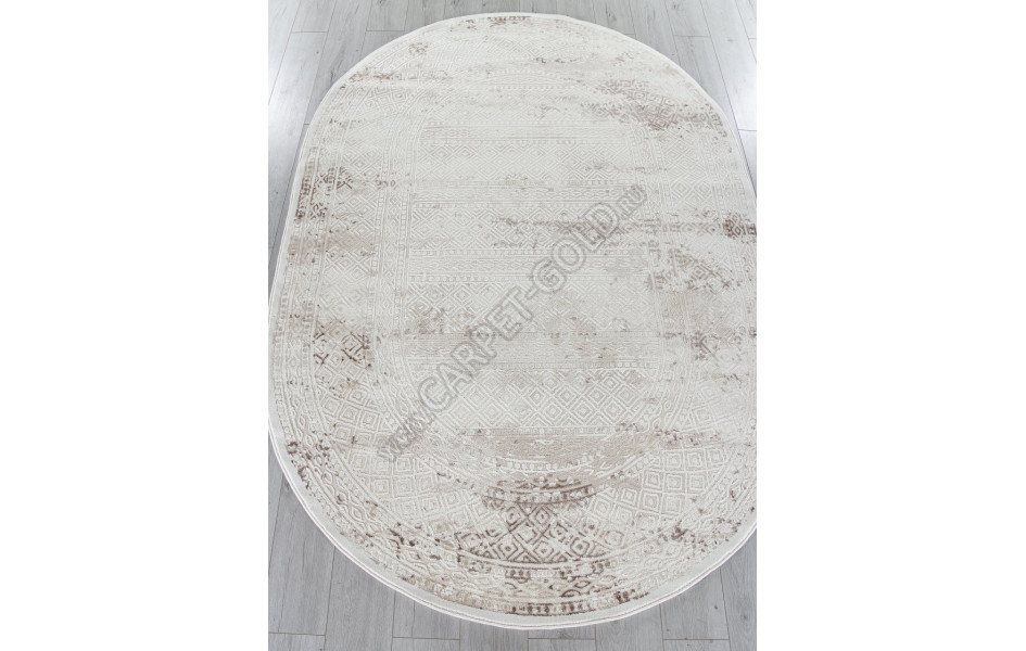 Ковер MX019 - BEIGE - Овал - коллекция MEXX