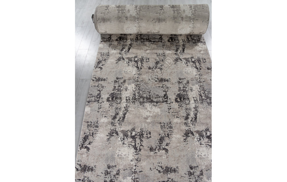 Ковер 38871 - 995 GREY / GREY - Дорожка - коллекция BRAND