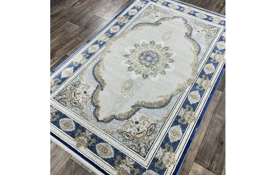 ISFAHAN 29049A L.BLUE-NAVY